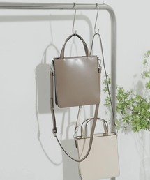 SENSE OF PLACE by URBAN RESEARCH | 2WAYスクエアミニトートバッグ(ショルダーバッグ)