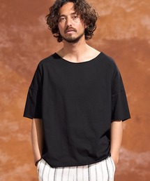 Jih Nunc | mt7105-ルーズネックカットソー(Tシャツ/カットソー)