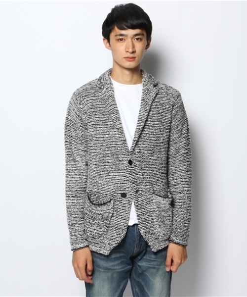 VENCEEXCHANGE（ヴァンスエクスチェンジ）の「ボアモールテーラードJK（テーラードジャケット・メンズ・シルバー/ロイヤルブルー・MEDIUM/LARGE）」の3枚目の写真