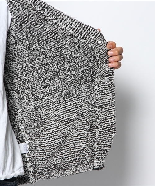 VENCEEXCHANGE（ヴァンスエクスチェンジ）の「ボアモールテーラードJK（テーラードジャケット・メンズ・シルバー/ロイヤルブルー・MEDIUM/LARGE）」の10枚目の写真