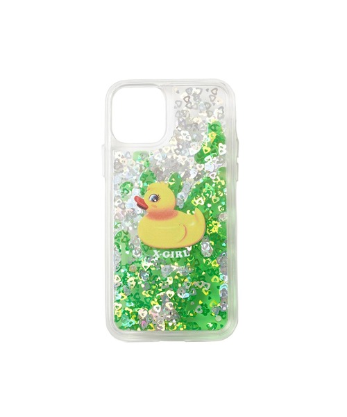 X-girl（エックスガール）の「SWIMMING DUCK MOBILE CASE for iPhone 11 Pro（スマホケース/カバー・レディース・ライトブルー/ピンク/ライトグリーン・ONE SIZE）」の5枚目の写真