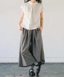 ALCEDO （アルセド）の「ALCEDO:リネン バックボタン ブラウス（シャツ/ブラウス）」