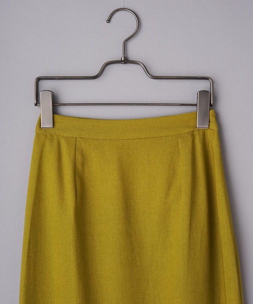 CIAOPANIC（チャオパニック）の「≪肌当たりが心地よい≫スリットマーメイドスカート（スカート・レディース・ブラック/ベージュ/グリーン/ボルドー/ブルー/ブラウン・FREE）」の9枚目の写真