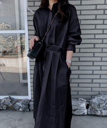 Girly Doll | ウエスト切り替えシャツワンピース(シャツワンピース)