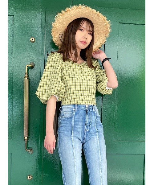 one way（ワンウェイ）の「【oneway】フロントギャザーブラウス（シャツ/ブラウス・レディース・ホワイト/ライトグリーン/ベージュ/ライトブラウン・FREE）」の21枚目の写真