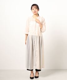 ehka sopo | カットドビーフリルワンピース(ワンピース)