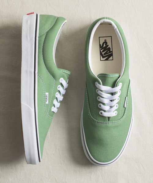 VANS(バンズ)の「VANS ヴァンズ / ERA エラ キャンバスローカットスニーカー / VN0A54F14G4/G5/G6(スニーカー・メンズ・ライトブルー/ベージュ/ライトグリーン・26cm/26.5cm/27cm/27.5cm/28cm)」の3枚目の写真