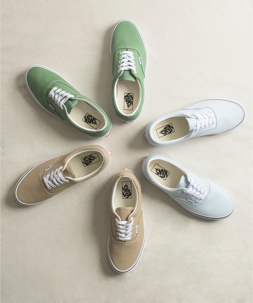 VANS(バンズ)の「VANS ヴァンズ / ERA エラ キャンバスローカットスニーカー / VN0A54F14G4/G5/G6(スニーカー・メンズ・ライトブルー/ベージュ/ライトグリーン・26cm/26.5cm/27cm/27.5cm/28cm)」の18枚目の写真