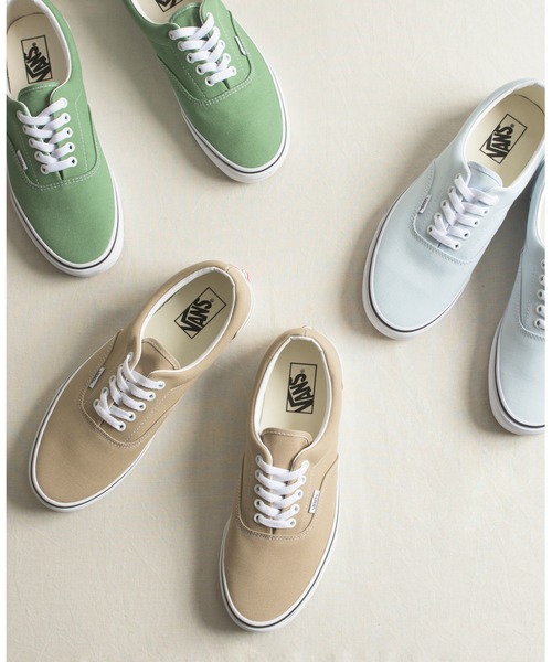 VANS(バンズ)の「VANS ヴァンズ / ERA エラ キャンバスローカットスニーカー / VN0A54F14G4/G5/G6(スニーカー・メンズ・ライトブルー/ベージュ/ライトグリーン・26cm/26.5cm/27cm/27.5cm/28cm)」の10枚目の写真