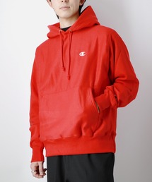 CHAMPION REVERSE WEAVE FOODIE ONE PONIT USA企画 チャンピオン ワンポイント リバースウィーブ プル パーカー