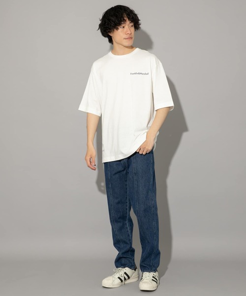 ITEMS URBANRESEARCH(アイテムズ アーバンリサーチ)の「F&M バックプリントTシャツ bubble(Tシャツ/カットソー・メンズ・ベージュ/ブラック/ホワイト・MEDIUM/LARGE)」の5枚目の写真