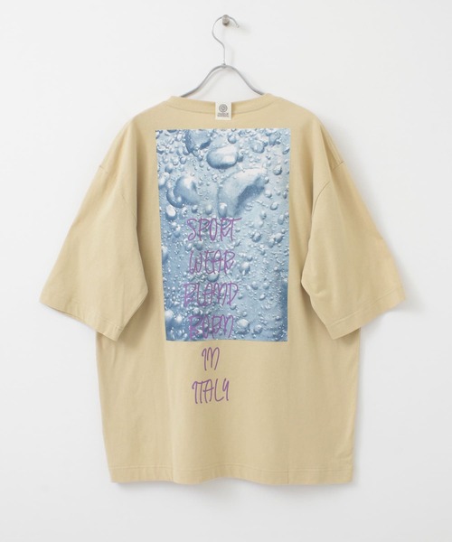 ITEMS URBANRESEARCH(アイテムズ アーバンリサーチ)の「F&M バックプリントTシャツ bubble(Tシャツ/カットソー・メンズ・ベージュ/ブラック/ホワイト・MEDIUM/LARGE)」の15枚目の写真