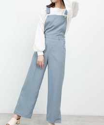 WEGO | WEGO/リネンライクスリットサロペット(サロペット/オーバーオール)