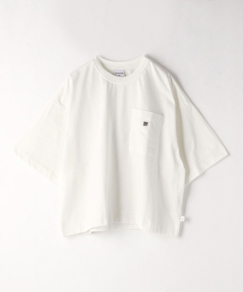 CONVERSE（コンバース）の「CONVERSEポケットワッペンTシャツ（Tシャツ/カットソー・レディース・ホワイト/ブラック/ダークブラウン/キャメル・FREE）」の15枚目の写真