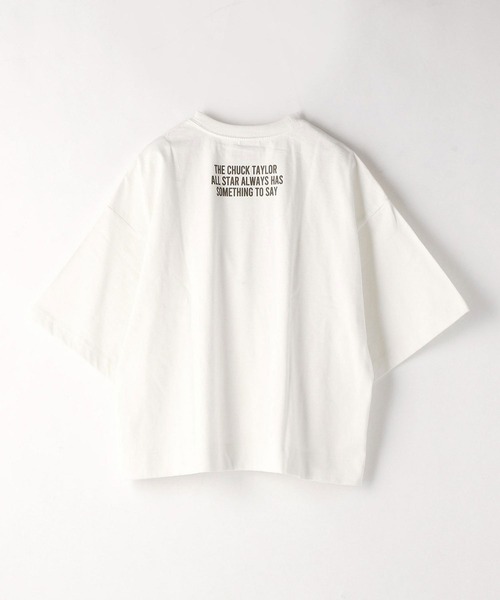 CONVERSE（コンバース）の「CONVERSEポケットワッペンTシャツ（Tシャツ/カットソー・レディース・ホワイト/ブラック/ダークブラウン/キャメル・FREE）」の19枚目の写真