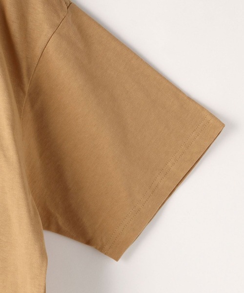 CONVERSE（コンバース）の「CONVERSEポケットワッペンTシャツ（Tシャツ/カットソー・レディース・ホワイト/ブラック/ダークブラウン/キャメル・FREE）」の13枚目の写真