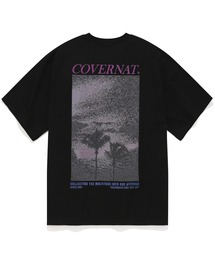 【COVERNAT】PALM TREE DAY/NIGHT S/S TEE / カバーナット パームツリー グラフィック Tシャツ