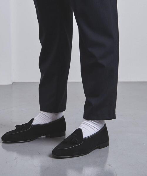 UNITED ARROWS（ユナイテッドアローズ）の「＜UNITED ARROWS＞ ウール/ポリエステル オールギャザー イージー "Urban"（その他パンツ・メンズ・ネイビー/グレー/ダークグレー・SMALL/MEDIUM/X-LARGE/LARGE）」の8枚目の写真