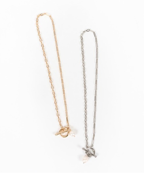 RANDA（ランダ）の「パールワントップネックレス（ネックレス・レディース・ゴールド/シルバー・FREE）」の7枚目の写真