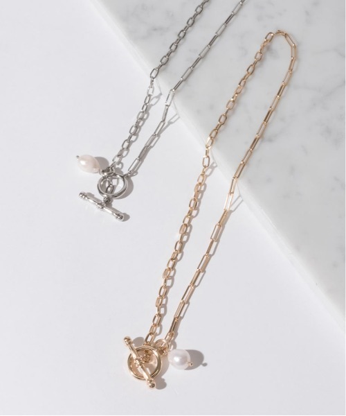 RANDA（ランダ）の「パールワントップネックレス（ネックレス・レディース・ゴールド/シルバー・FREE）」の8枚目の写真