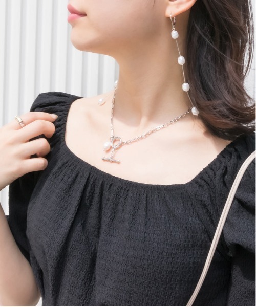 RANDA（ランダ）の「パールワントップネックレス（ネックレス・レディース・ゴールド/シルバー・FREE）」の11枚目の写真