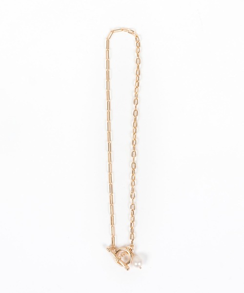 RANDA（ランダ）の「パールワントップネックレス（ネックレス・レディース・ゴールド/シルバー・FREE）」の4枚目の写真