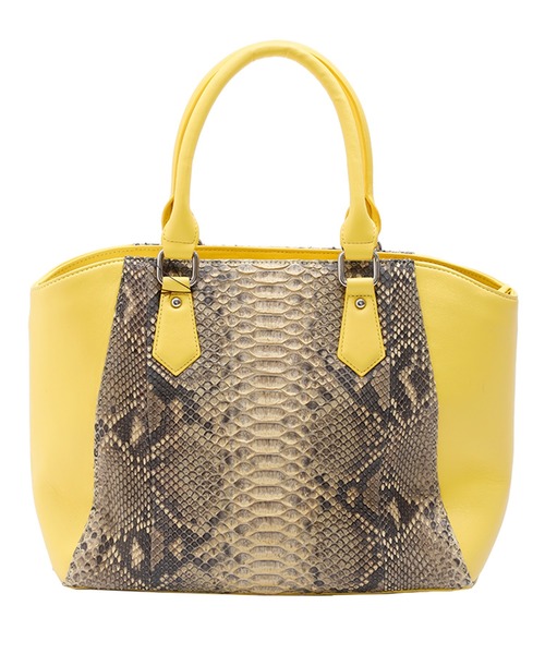 ElegChic(エレグシック)の「ダイヤモンドパイソン&フェイクレザーバッグ 結婚式 同窓会 オケージョン お呼ばれ(ショルダーバッグ・レディース・ダークブラウン/ブルー/イエロー/ライトブラウン/ワインレッド/ナチュラル/ブラック/ダークグリーン/ブラウン/ピンク・FREE)」の9枚目の写真