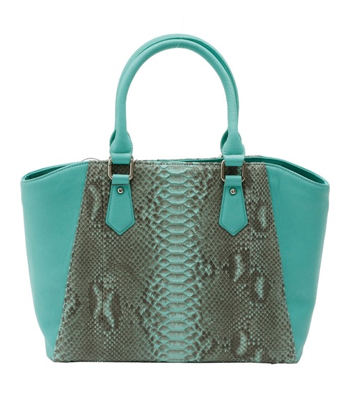 ElegChic(エレグシック)の「ダイヤモンドパイソン&フェイクレザーバッグ 結婚式 同窓会 オケージョン お呼ばれ(ショルダーバッグ・レディース・ダークブラウン/ブルー/イエロー/ライトブラウン/ワインレッド/ナチュラル/ブラック/ダークグリーン/ブラウン/ピンク・FREE)」の8枚目の写真