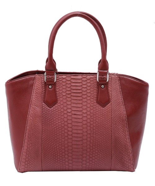 ElegChic(エレグシック)の「ダイヤモンドパイソン&フェイクレザーバッグ 結婚式 同窓会 オケージョン お呼ばれ(ショルダーバッグ・レディース・ダークブラウン/ブルー/イエロー/ライトブラウン/ワインレッド/ナチュラル/ブラック/ダークグリーン/ブラウン/ピンク・FREE)」の10枚目の写真