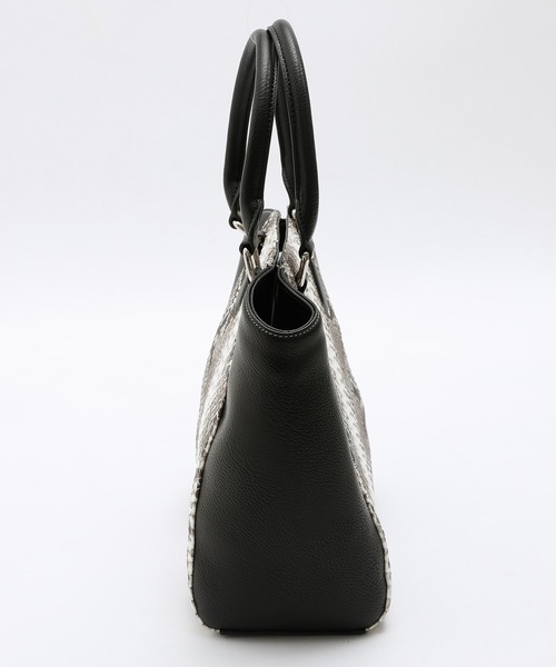 ElegChic(エレグシック)の「ダイヤモンドパイソン&フェイクレザーバッグ 結婚式 同窓会 オケージョン お呼ばれ(ショルダーバッグ・レディース・ダークブラウン/ブルー/イエロー/ライトブラウン/ワインレッド/ナチュラル/ブラック/ダークグリーン/ブラウン/ピンク・FREE)」の18枚目の写真