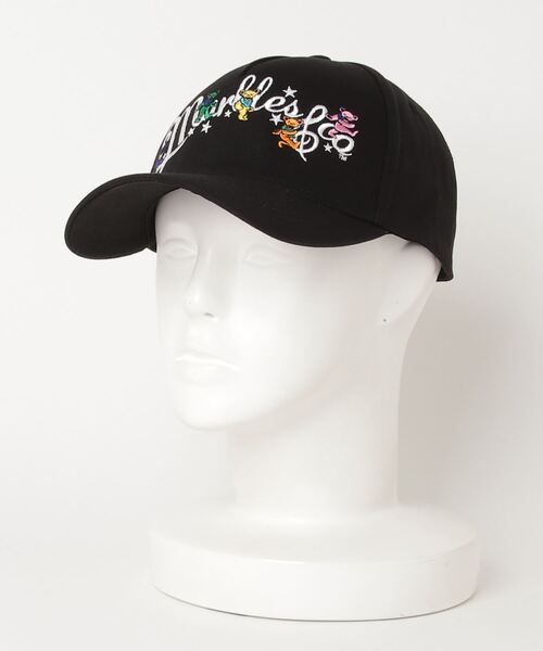 MARBLES　マーブルズ　NEO-LOGO SNAP BACK CAP　サイズF　ネイビー MARBLES（マーブルズ）の「NEO-LOGO SNAP BACK CAP（キャップ）」 - WEAR