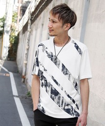 NICOLE CLUB FOR MEN | アラカルトプリントＴシャツ(Tシャツ/カットソー)