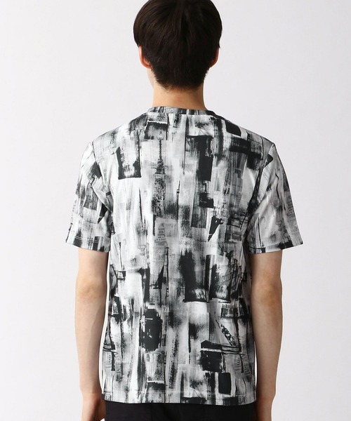 NICOLE CLUB FOR MEN（ニコルクラブフォーメン）の「アラカルトプリントＴシャツ（Tシャツ/カットソー・メンズ・ホワイト/その他2/ブラック/その他1・LARGE/MEDIUM/X-LARGE）」の16枚目の写真
