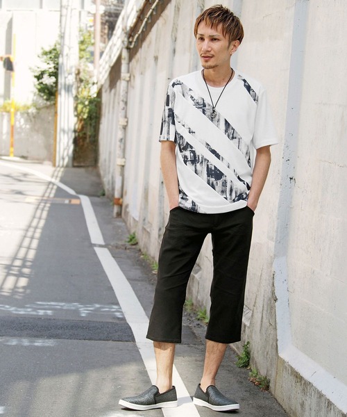 NICOLE CLUB FOR MEN（ニコルクラブフォーメン）の「アラカルトプリントＴシャツ（Tシャツ/カットソー・メンズ・ホワイト/その他2/ブラック/その他1・LARGE/MEDIUM/X-LARGE）」の11枚目の写真