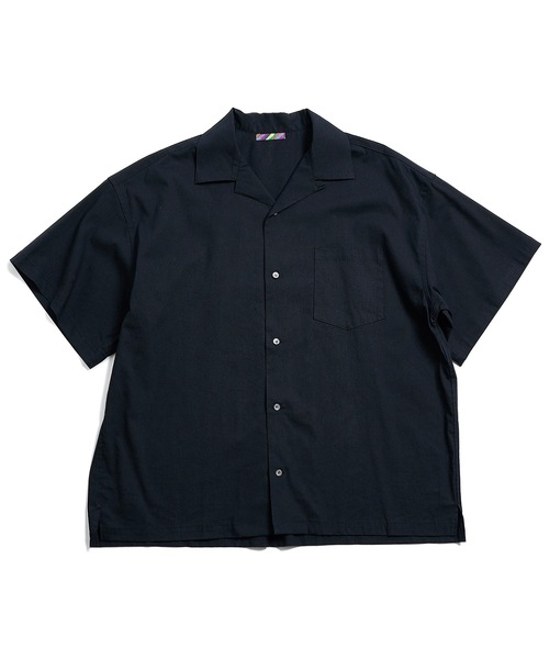 トップス STANDARD JOURNAL Open Collar S/S is-ness is-ness（イズネス）の「RELAX OPEN COLLAR SHIRT（シャツ