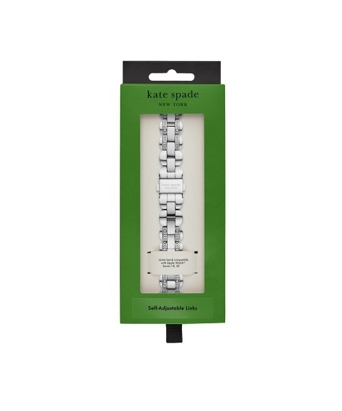 kate spade new york（ケイトスペード ニューヨーク）の「ケイト・スペード アップルウォッチバンド レディース ステンレス KSS0090（デジタル腕時計・レディース・シルバー・FREE）」の5枚目の写真