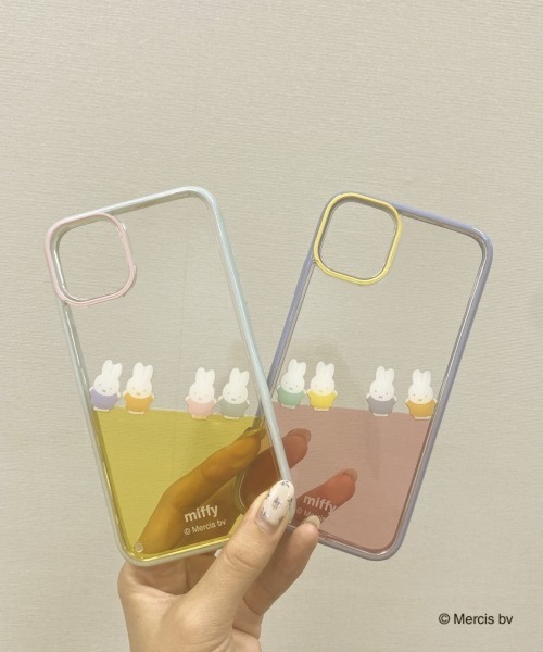 Heather（ヘザー）の「ミッフィー/miffy/iPhone12/12pro対応ケース　957008（スマホケース/カバー・レディース・ブルー/グリーン/ホワイト・ONE SIZE）」の4枚目の写真