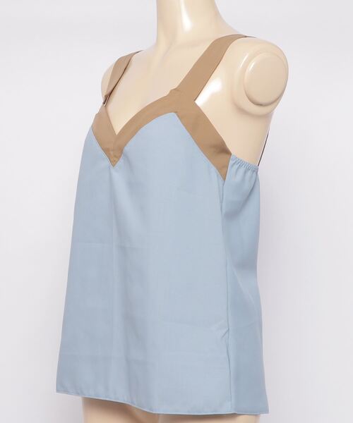 Chut！ INTIMATES（シュットインティメイツ）の「ドレスイージーブラ キャミソール (C346)（ルームウェア/パジャマ・レディース・ライトブルーグレー/オレンジ系その他/ダークグリーン・M/L）」の21枚目の写真