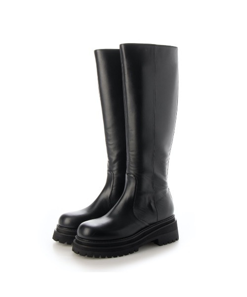 EVOL(イーボル)の「【EVOL】 トラックソールロングブーツ IR9620(ブーツ・レディース・ブラック/ブラウン・22.5cm/23.5cm/24.5cm/23.0cm/24.0cm/25.0cm)」の3枚目の写真