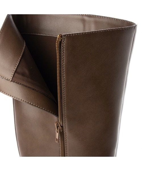 EVOL(イーボル)の「【EVOL】 トラックソールロングブーツ IR9620(ブーツ・レディース・ブラック/ブラウン・22.5cm/23.5cm/24.5cm/23.0cm/24.0cm/25.0cm)」の10枚目の写真