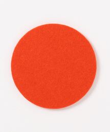 LABOUR AND WAIT（レイバーアンドウェイト）の「【LABOUR AND WAIT】FELT COASTER ORANGE（ランチョンマット/テーブルウェア）」