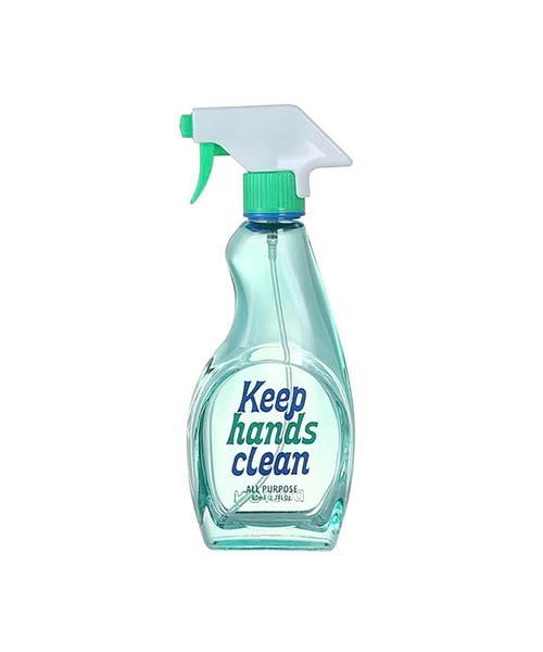 DULTON（ダルトン）の「FAKE TRIGGER BOTTLE 80ML/スプレーボトル ガラス製（インテリア雑貨・メンズ・ピンク/イエロー/ブルー/グリーン/クリア/スモークグレー・FREE）」の7枚目の写真