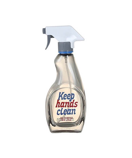 DULTON（ダルトン）の「FAKE TRIGGER BOTTLE 80ML/スプレーボトル ガラス製（インテリア雑貨・メンズ・ピンク/イエロー/ブルー/グリーン/クリア/スモークグレー・FREE）」の9枚目の写真