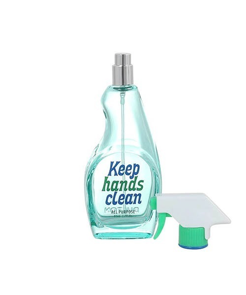 DULTON（ダルトン）の「FAKE TRIGGER BOTTLE 80ML/スプレーボトル ガラス製（インテリア雑貨・メンズ・ピンク/イエロー/ブルー/グリーン/クリア/スモークグレー・FREE）」の15枚目の写真