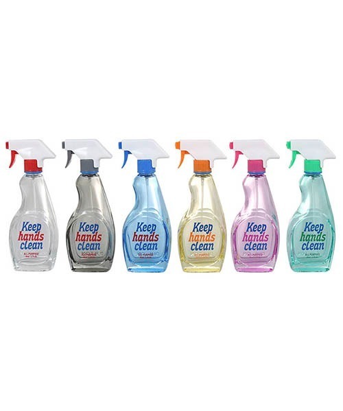 DULTON（ダルトン）の「FAKE TRIGGER BOTTLE 80ML/スプレーボトル ガラス製（インテリア雑貨・メンズ・ピンク/イエロー/ブルー/グリーン/クリア/スモークグレー・FREE）」の14枚目の写真