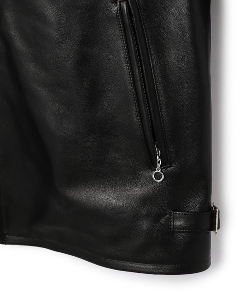 schott(ショット)の「Schott/ショット/70’S SINGLE RIDERS JACKET/シングル ライダース(ライダースジャケット・メンズ・ブラック/バーガンディー・SMALL/MEDIUM/LARGE/X-LARGE/XX-LARGE)」の8枚目の写真