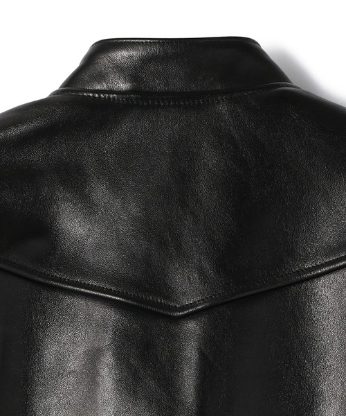 schott(ショット)の「Schott/ショット/70’S SINGLE RIDERS JACKET/シングル ライダース(ライダースジャケット・メンズ・ブラック/バーガンディー・SMALL/MEDIUM/LARGE/X-LARGE/XX-LARGE)」の6枚目の写真