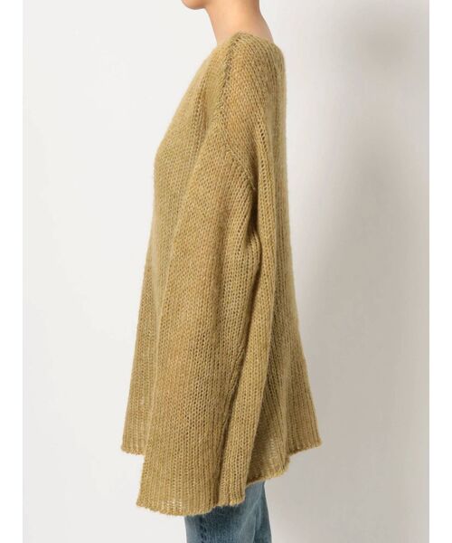 Ungrid(アングリッド)の「透かし編みル-ズニット(ニット/セーター・レディース・ライトグレー/オフホワイト/マスタード・FREE)」の22枚目の写真