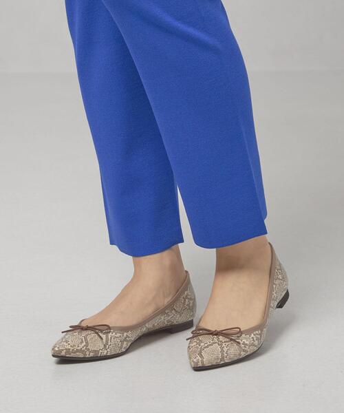 closet story（クローゼットストーリー）の「＜closet story（クローゼットストーリー）＞ストレート ニットパンツ -ウォッシャブル-（その他パンツ・レディース・ブラック/ロイヤルブルー・FREE）」の12枚目の写真