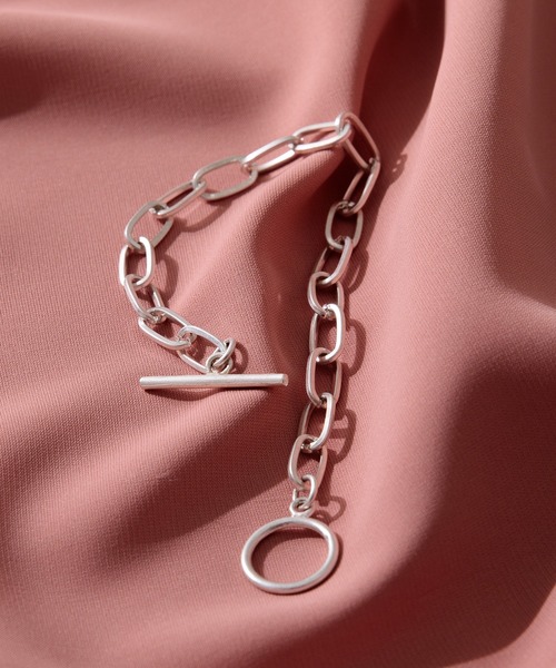 Adoon plain（アドーンプレーン）の「【Adoon plain】チェーンブレスレット（ブレスレット・メンズ・シルバー・FREE）」の2枚目の写真
